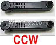 Wltoys Q626 Q626-B Parts-22-02 Reversing-rotating Arm unit(2pcs CCW)-Black,Wltoys Q626 Q626-B RC Quadcopter Drone Spare Parts Accessories,Wltoys Model Q626 Replacement Accessories